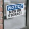 Signmission New Oil Storage, 7 in W x Rectangle, Vinyl Decal OS-2PACK-NS-D-57-L-14334 - alternate 3